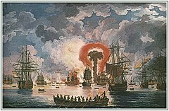 Победы россии над турками. Чесменское Морское сражение 1770. Чесменский бой (1770 год). Айвазовский Чесменское сражение 1770. Якоб Хаккерт Чесменское сражение.