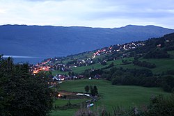 Blick auf das Dorf