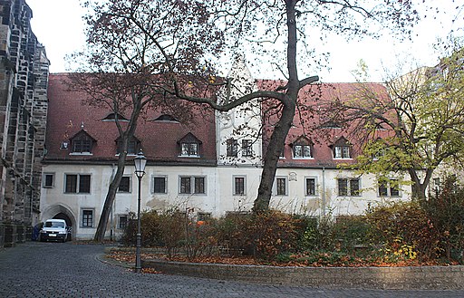 Halle (Saale), an der Moritzkirche
