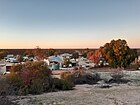 Hamelin Renang Telegraph Station di sunrise, juli 2020 03.jpg