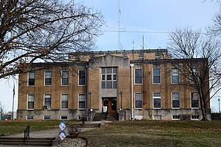 Hamilton County Courthouse (Illinois) Local government building in the United States