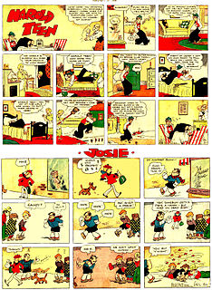 <i>Harold Teen</i> American comic strip