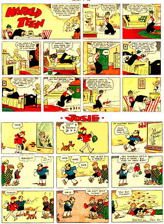 <i>Harold Teen</i> American comic strip