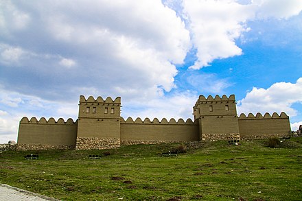 The reconstructed ramparts of Hattusa