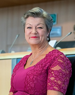 <span class="mw-page-title-main">Ylva Johansson</span> Swedish politician (born 1964)