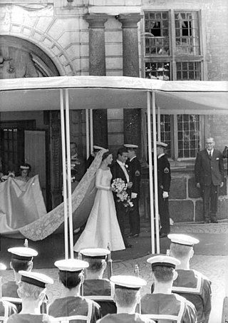 <span class="mw-page-title-main">Wedding of Princess Margrethe and Henri de Laborde de Monpezat</span>