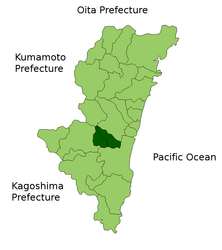 Higashimorokata - Harta