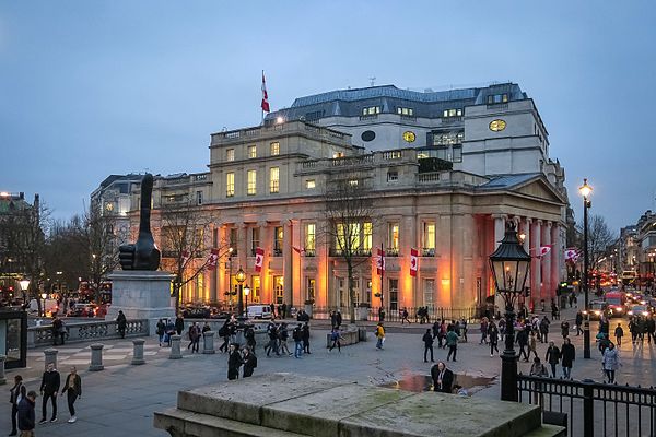 Evening view of Canada House