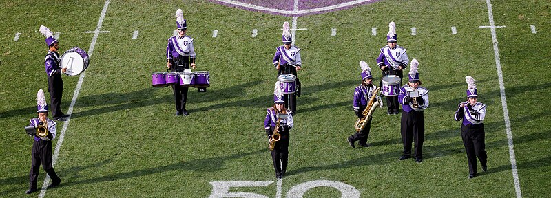 File:Holy Cross Goodtime Marching Band at Fitton Field.jpg