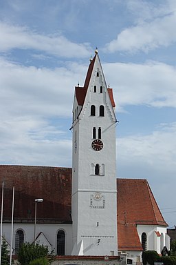 Kyrka i Holzheim.