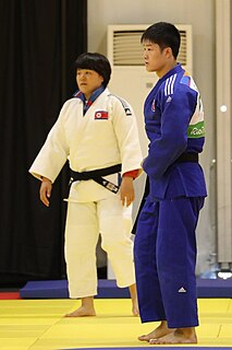 Hong Kuk-hyon North Korean judoka