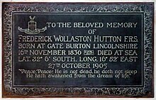 Frederick Wollaston Hutton