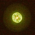 IC 3568, een schijfvormige nevel