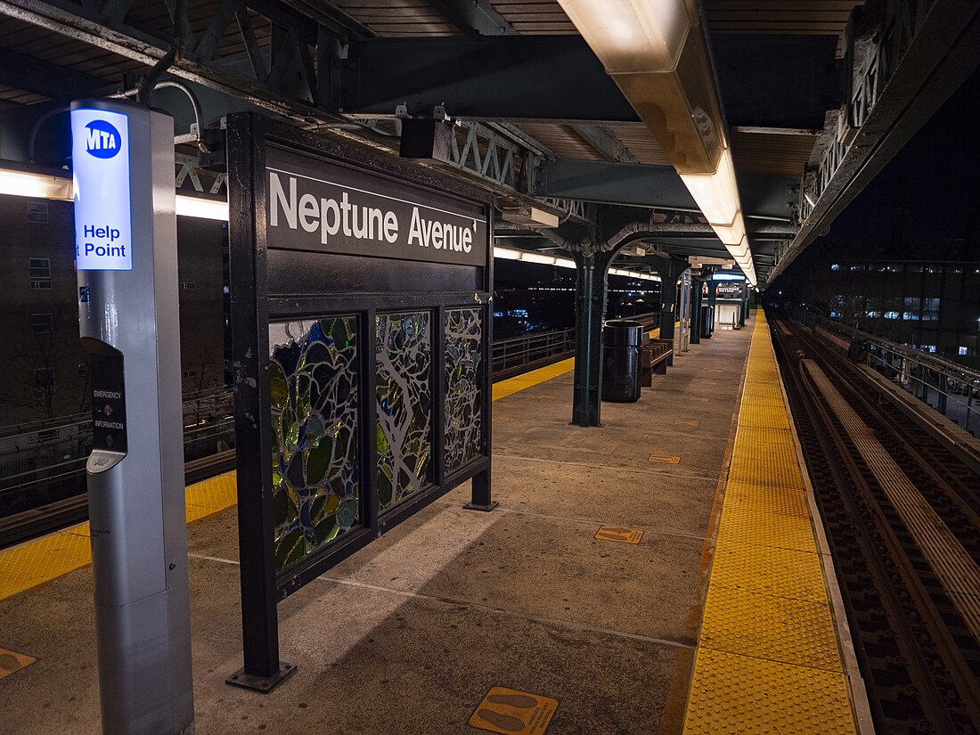 Neptune Avenue station