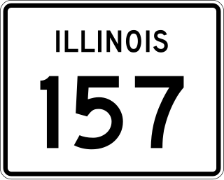 <span class="mw-page-title-main">Illinois Route 157</span> State highway in St. Clair and Madison counties in Illinois, US