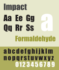 Thumbnail for Impact (typeface)