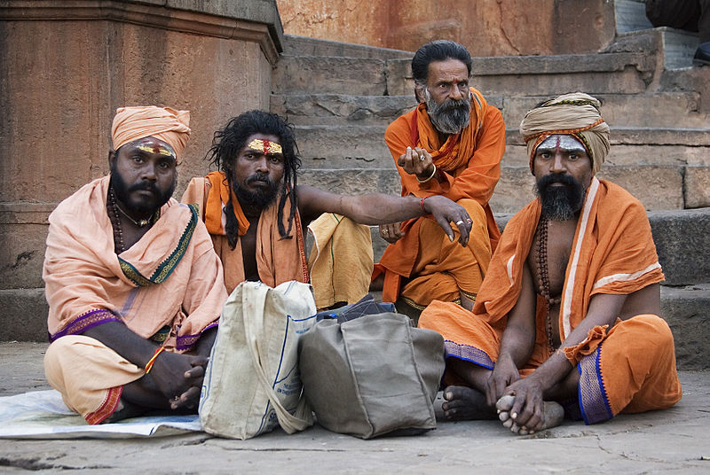 File:India - Varanasi Sadhus - 1276.jpg