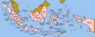 اندونزی استان‌های نقشه