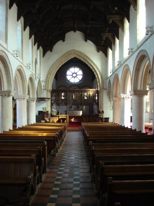 Interior of St. Nicholas' Church