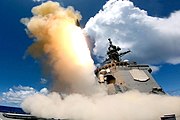 RIMPAC2020におけるSM-2ミサイル発射訓練