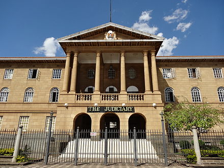 The Supreme Court of Kenya building.