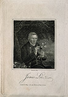 Portrait of James Lee. Credit: Wellcome Collection James Lee. Stipple engraving by S. Freeman, 1810. Wellcome V0003460.jpg