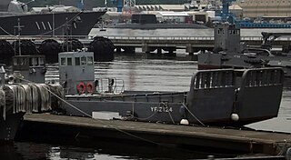 LCM 25 ton type Japanese military landing ship