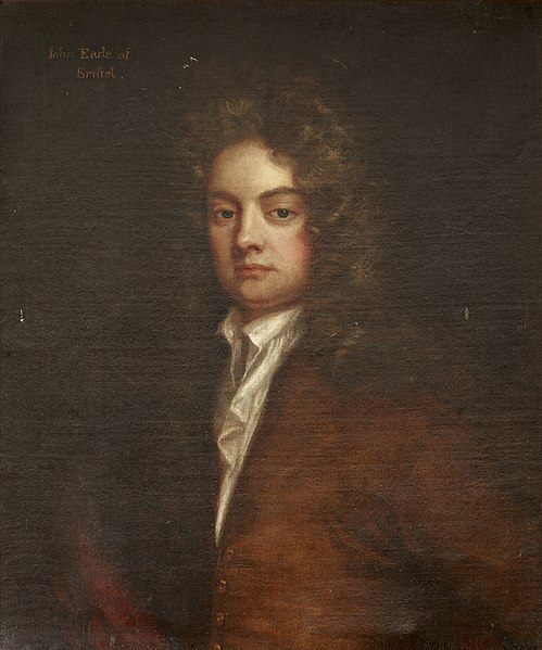 A painting of John Hervey after Godfrey Kneller