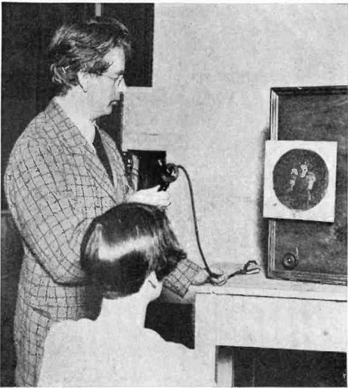 Baird and his television receiver