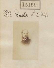 John Small, Staff Surgeon, 15th Light Infantry, 1823-1879, National Portrait Gallery, NPG Ax63410.jpg