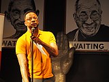 reading at Sunday kind of love, busboys and poets, whasington, d.c.