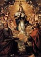 «Богородиця Непорочного зачаття зі Св. Андрієм та Іваном Хрестителем», Лувр