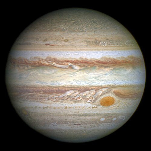 Image: Jupiter and its shrunken Great Red Spot