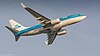 KLM 737-700 departing from Amsterdam Airport (32594375496).jpg