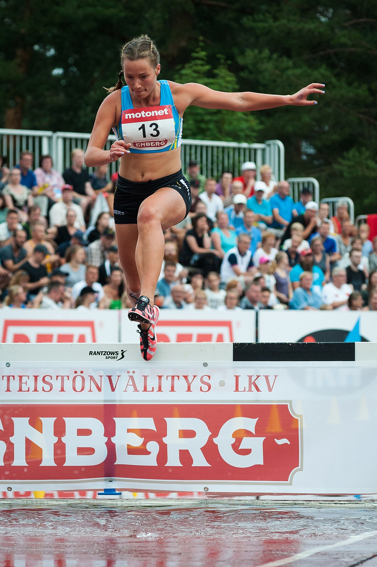File:Kalevan Kisat 2018 - Women's 3000 m Steeplechase - Hilkka