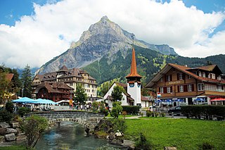 <span class="mw-page-title-main">Kandersteg</span> Municipality in Switzerland in Bern