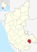 Karnataka 방갈로르 도시 로케이터 map.svg