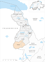 Champéry - Carte