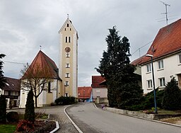 Katholische Kapelle St. Blasius in Alleshausen von 1486