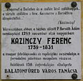 Kazinczy Ferenc, Ady Endre utca 13.