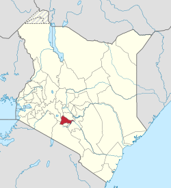 Location in Kenya