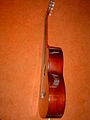 Kimbara Acoustic Guitar Model 169 right side view