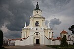Romersk-katolska Jungfru Marie himmelsfärds kyrka i Siemiatycze.