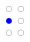 ⠂ (braille pattern dots-2)