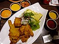 Korean fried chicken eaten in Macau