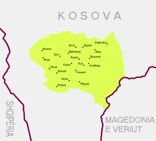 <span class="mw-page-title-main">Opolje</span> Geographic region in Kosovo