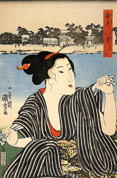 File:Kuniyoshi 1797-1861, Utagawa, Japan, Women 4.jpg
