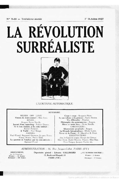 File:La Révolution surréaliste, n09-10, 1927.djvu