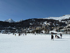 Lake St. Moritz, January 2013
