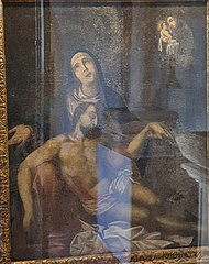 Lamentação de Cristo com Santo António e o Menino